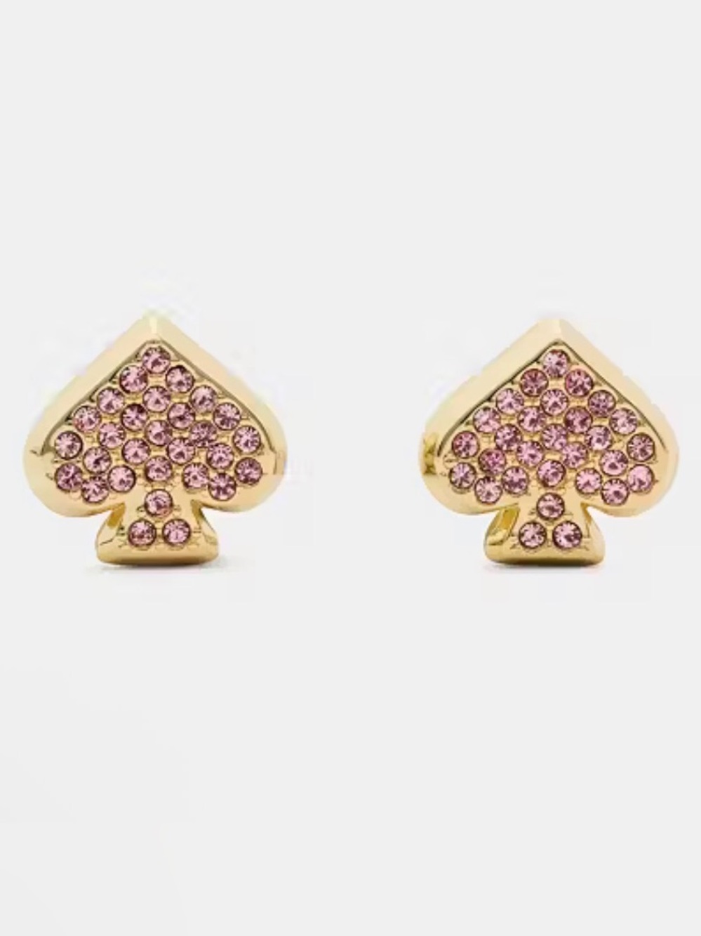 ♠️ kate spade ♠️ - Everyday Spade light pink Stud Earrings